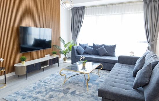 Luxury 2BR SEA and AIN Dubai view, upgraded