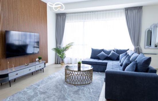 Luxury 2BR apartment with full Ain Dubai view