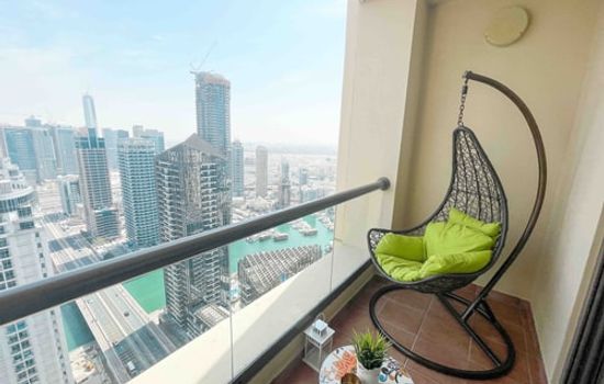 2BR in JBR, BEACH 3min, Top VIEW