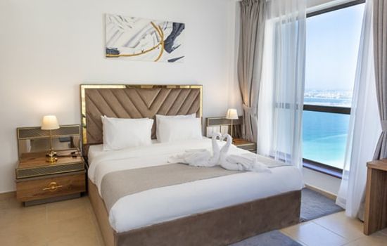Partial Sea View 2BR with Balcony by Happy Season