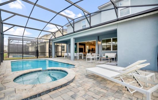 Imagine Your Family Renting This Amazing Mansion on Solara Resort with the Best 5 Star Amenities, Orlando Mansion 6274