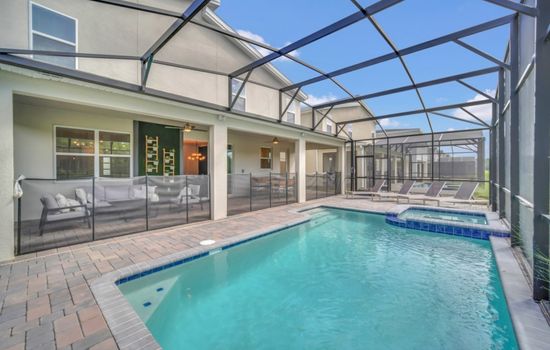 You and Your Family will Love this Luxury Mansion on Storey Lake Resort, Orlando Mansion 6272