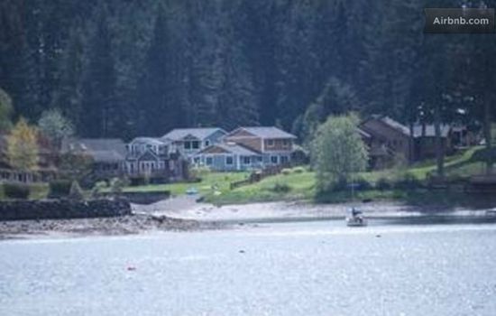 View of the property and beach from Liberty Bay