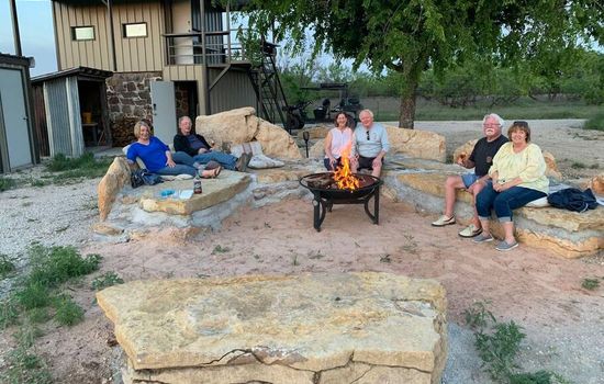 Roost Fire Pit at Lake Godstone