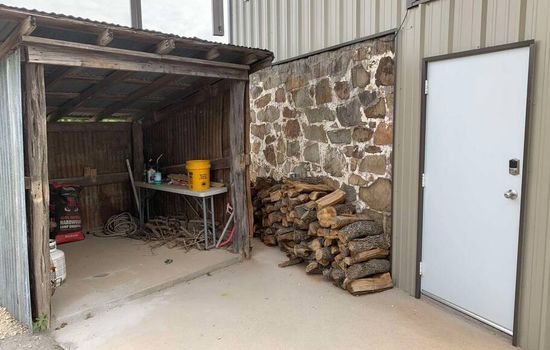 Lake Godstone Wilderness Roost Storage and camp stove