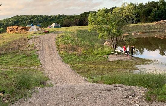 Top of Dam Group Campground Lake Godstone