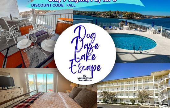 LAKEFRONT DOG DAYS CONDO 3BED/2BATH/DECK/POOL-6PP