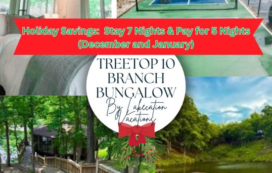 (TT10)4 Seasons 2BD/3BA-6PP-HOLIDAY SPECIAL!