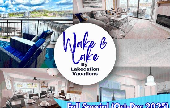 Lakeview Lake Ozark Condo 2BD/2BA/Pool-Sleeps 7PP