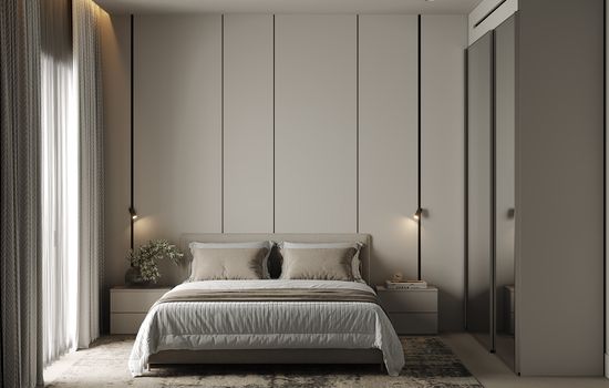 11 AZULIS Clubhouse Luxury Bedroom LEFT with crispy premium linen and custom made pillows by RENTAL1