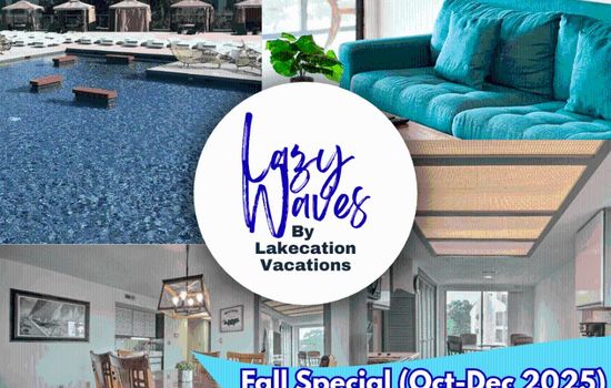 Lazy Waves-Private 2 BD/2BA W/Pool Access-Sleeps 6