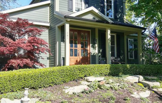 "The Third Coast Hideaway" - a.k.a. TCH.  A Gentle Hill: View from the street (Our new front door.)