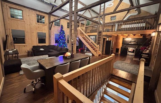 Large open floor plan 