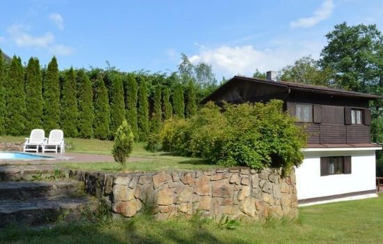 Haus Cervená nad Vltavou mit Terrasse
