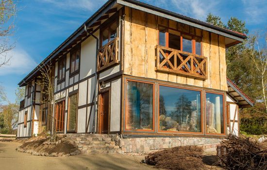 Saunalandschaft in Krąg - Residenza Straszydło