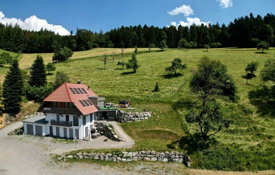 Haus mit Whirlpool, Sauna und Schwarzwaldblick