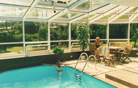 Wellness Ferienhaus Branzez mit Innenpool, Sauna..