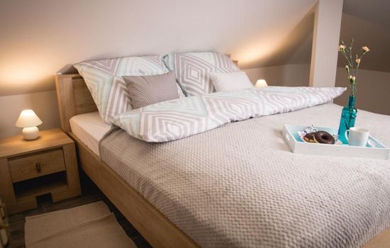 "Suite A" mit Blick auf das Wasser