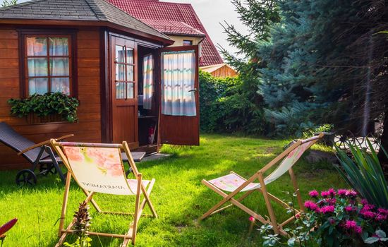 Wohnung mit Terrasse, Garten und Grill