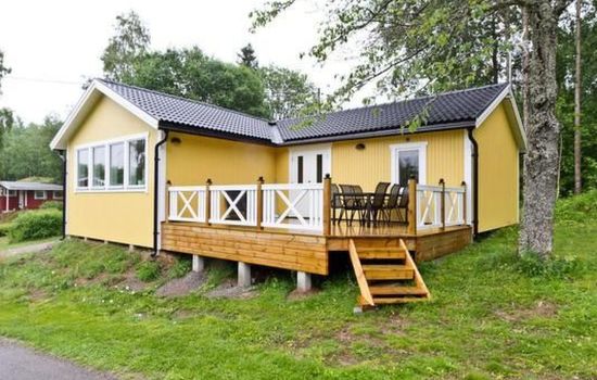 in Norrköping mit sonniger Terrasse