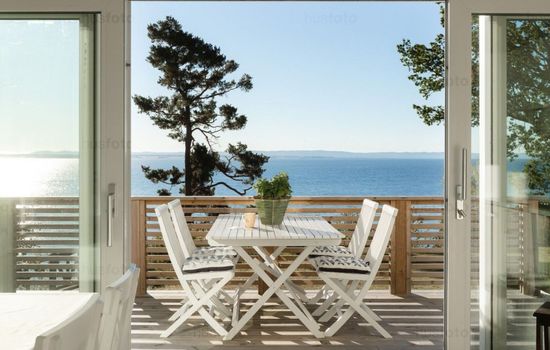 Ein  kleines Holzhaus