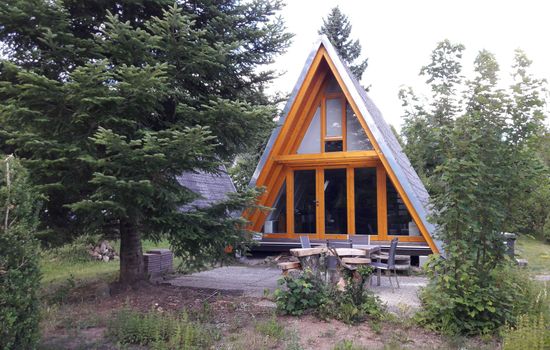 Freistehendes Nurdachaus im Ferienpark Schellbronn