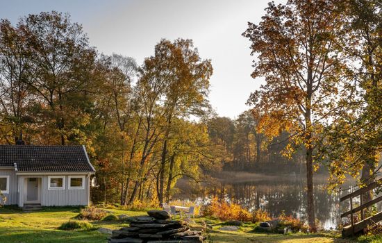 Schwedisches Glück, zwischen Wäldern und einem See