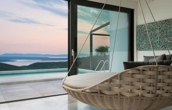 Designferienhaus mit Hot Tub