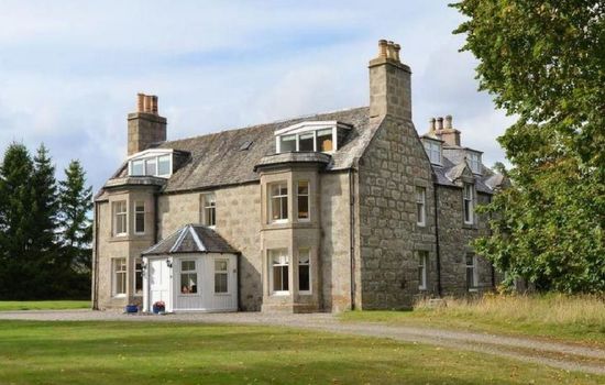 Großes, schottisches Landhaus an der Whiskystraße