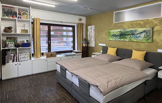 Nachts im Museum? Bitte sehr: unsere GALERIE SUITE