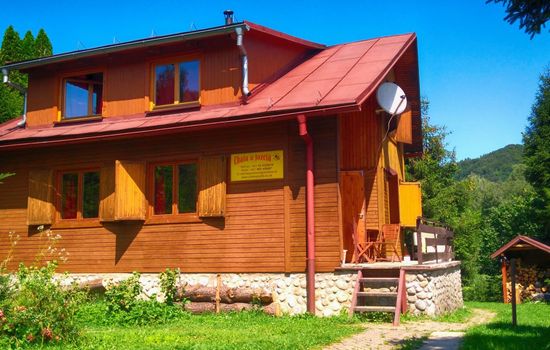 Berghütte mit Sauna