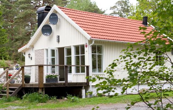 Wunderschönes Haus in einer fantastischen Natur am Meer