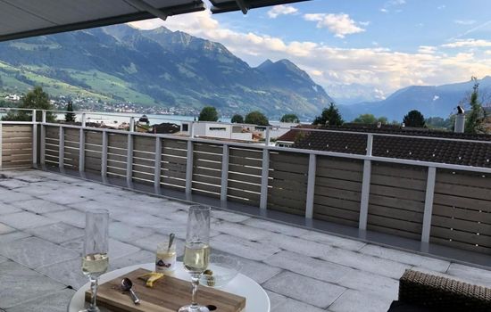 Penthouse Alpenblick (6 Erwachsene & 3 Kinder)