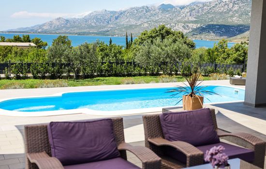 Ferienvilla direkt am Strand