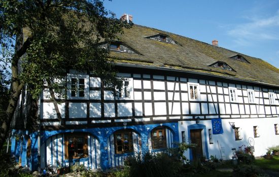 Fachwerkhaus mit Jacuzzi