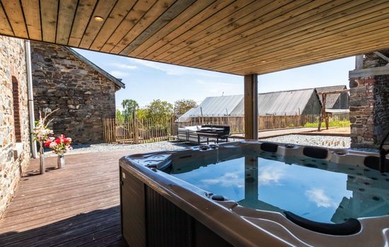 Landhaus mit Jacuzzi