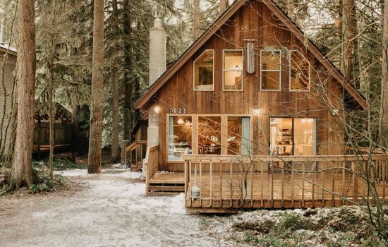 County Cabin mit Klimaanlage, Haustiere OK