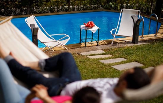 Panoramavilla mit Pool