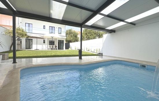 Strandhaus -Salzwasserpool, Geheizt Bedeckt