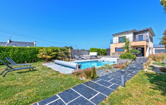 Ferienvilla "Ti Laouen" mit privatem Pool