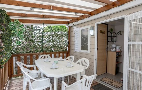 Mobilheim 3 chambres, klettern, Ll