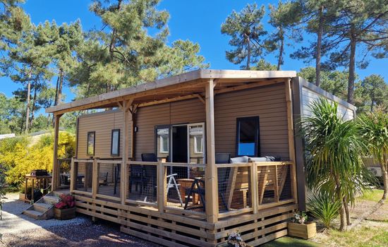 Mobil-home tout confort Camping 5 à Montalivet