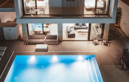 Periyiali Resort - Seitlicher Meerblick Villa Ektoras- 40