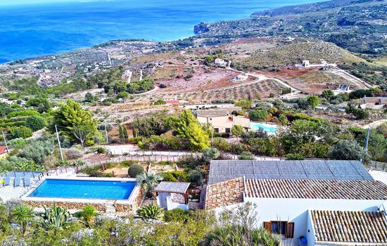 Villa Fenice Scopello Atemberaubender Panoramablick