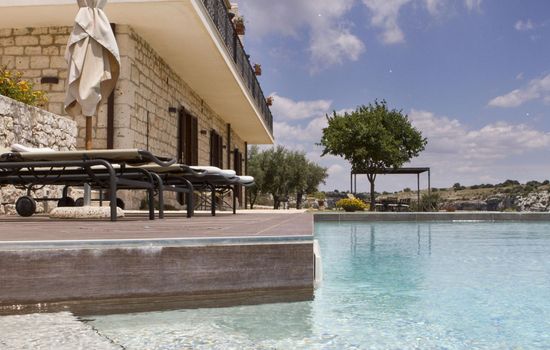 Komfortable Villa Castello - Blick auf Cava d'Ispica