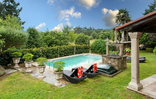 Villa "Casa dos Pazos" mit privatem Pool