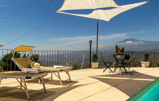 in Castelmola mit Privatem Pool