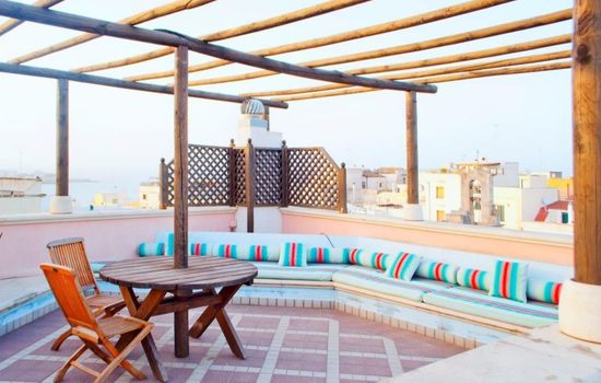 Unterkunft über den Dächern von Otranto mit riesiger Dachterrasse