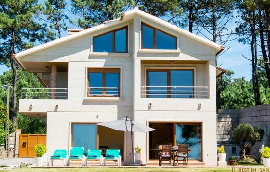 Villa Punta Elmo im Herzen der Küste von Sanxenxo