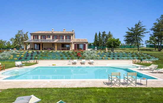 Villa i Gelsi Marche Urlaub, privater Pool